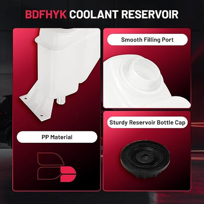 BDFHYK Depósito De Expansión De Refrigerante Compatible Con Ford Excursion F-250 F-350 F-450 F-550