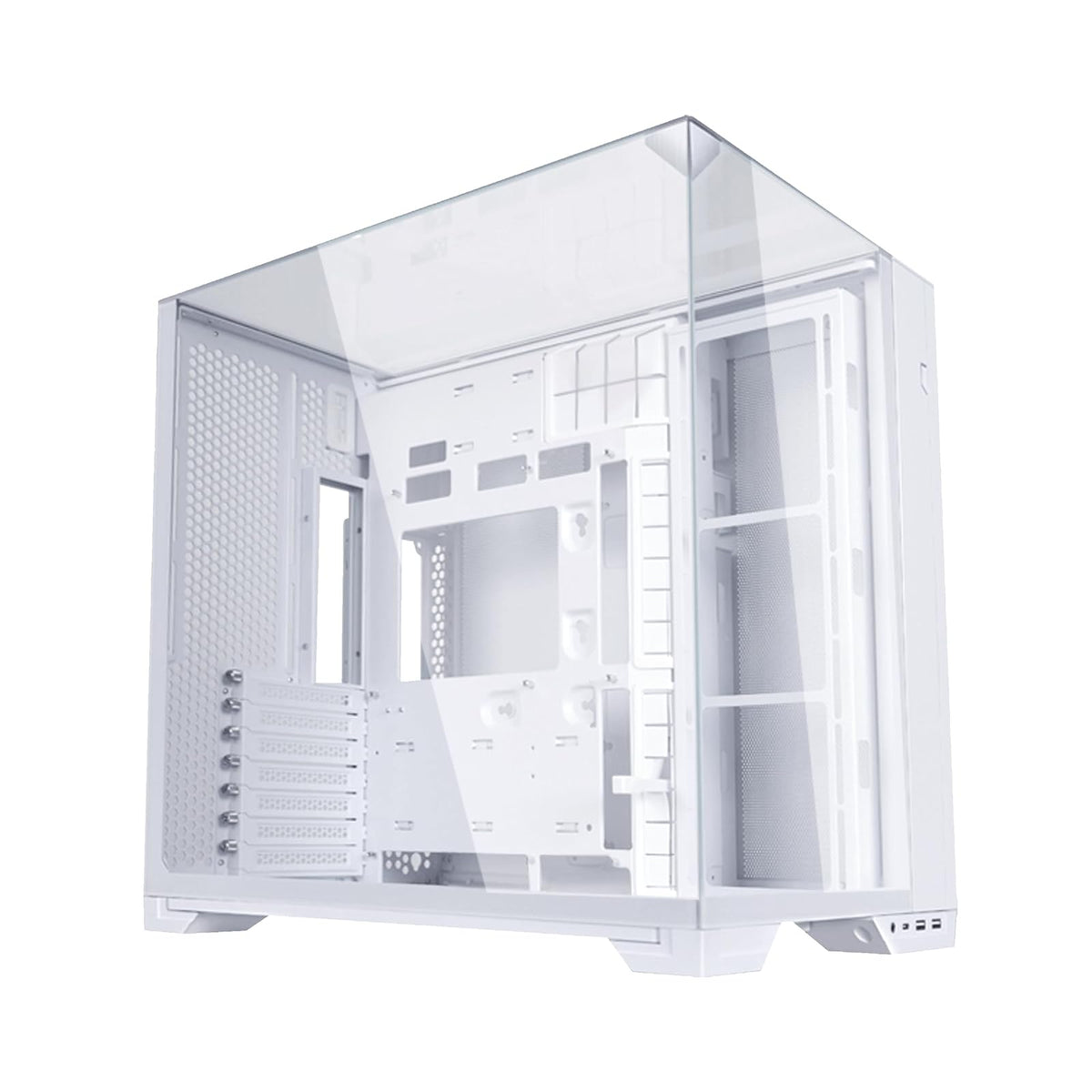 Lian Li O11 Vision Compact Gabinete ATX/EATX con Panel de Cristal Templado - O11 Vision Compact White