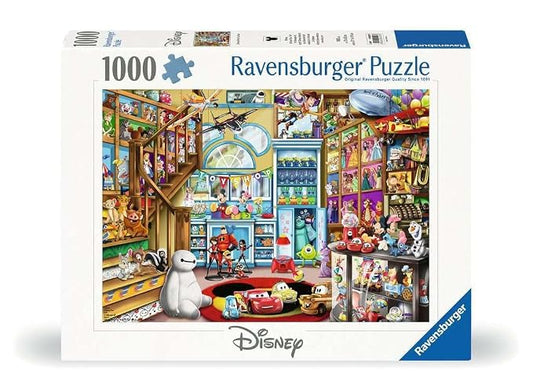 Ravensburger Disney & Pixar Toy Store1000 Piezas Rompecabezas para Adultos - 12000527 - Cada Pieza es única, la tecnología Softclick Significa Que Las Piezas se Ajustan Perfectamente