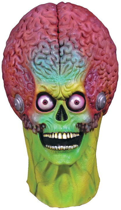 REV Soldier Martian, Máscara Original de Marciano de Killer Clowns From Outer Space, Máscaras de Aliens Asesinos Ideal para Halloween, Fiestas de DIsfraces y Colección