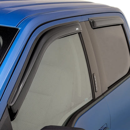 Auto Ventshade [AVS Ventvisor/Protectores de Lluvia | Montaje Exterior, Color Ahumado, 4 Piezas | 94403 | Se Adapta a 1997-1999 Oldsmobile Cutlass Sedan, 1997-2004 Chevrolet Malibu Classic 2004