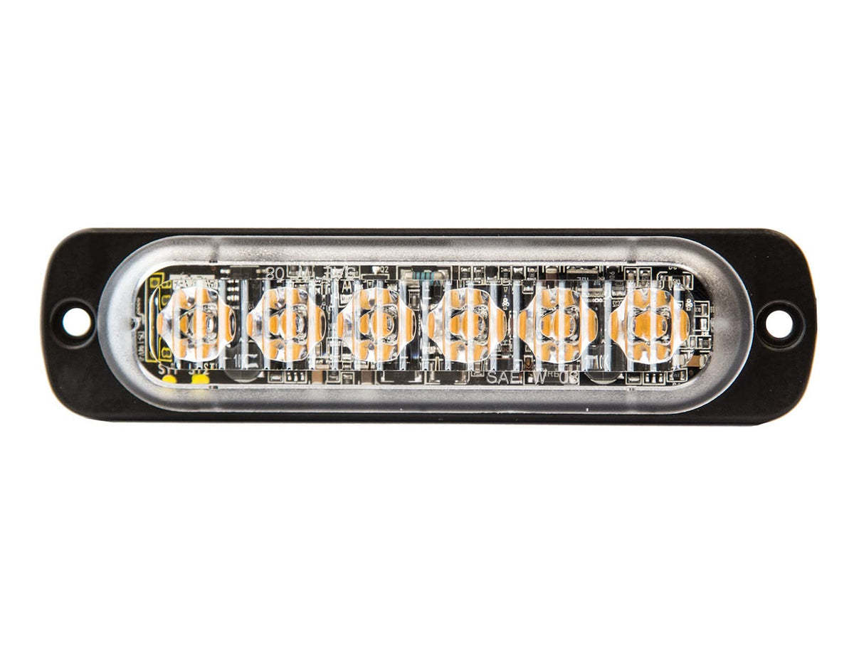Buyers Products (8891902) Amber/Clear Horizontal LED Strobe Light