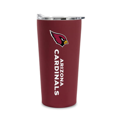 Rico Industries Vaso de Acero Inoxidable NFL, 18 oz - Cardenales de Arizona - 18 oz - Arizona Cardinals
