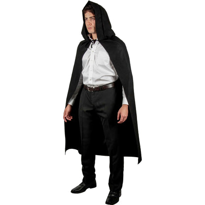 REV Capa Doble de Poliéster – Capa Reversible Estilo Vampiro para Disfraz Gótico – Accesorio Ideal para Cosplay, Fiesta de Halloween, Carnaval o Personaje de Terror