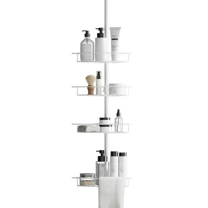 Zenna Home - Soporte para Barra de regadera, Blanco, 1 - Blanco