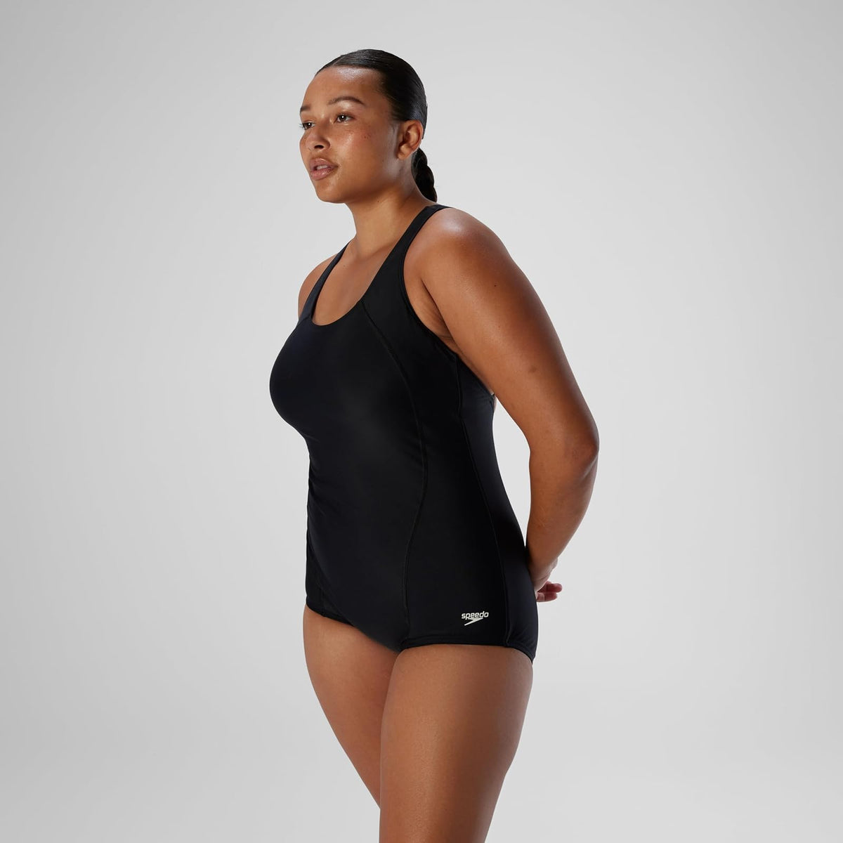 Speedo PowerFlex Ultraback Traje de baño Conservador de una Sola Pieza para Mujer