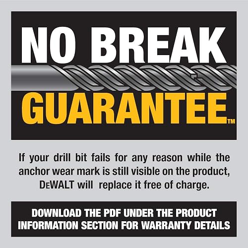 Dewalt DW5441 Y Broca SDS Plus Rock Carbide, 1/2 pulgadas