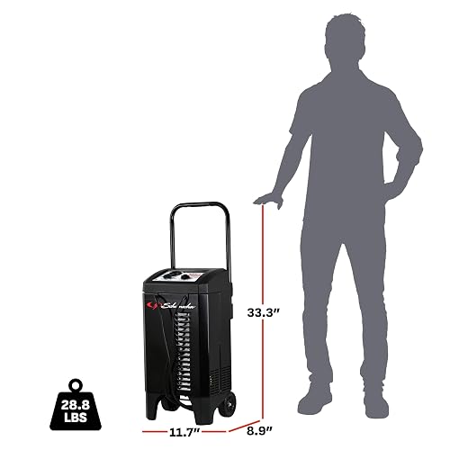 Schumacher Cargador de Batería y Arrancador de Motor SC1446, 6V/12V, 200A, 40A Impulso, Negro