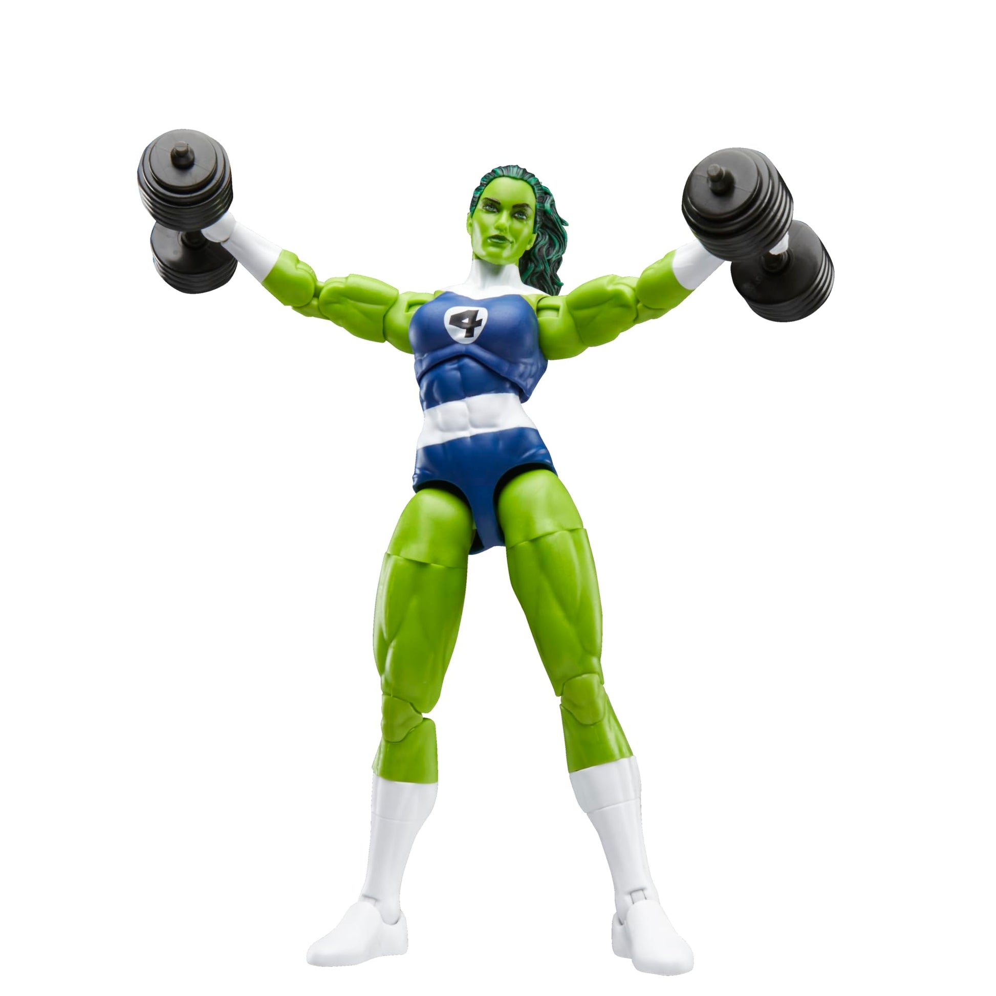 Marvel Legends Series She-Hulk, Figura de acción Inspirada en los cómics de Los Cuatro Fantásticos