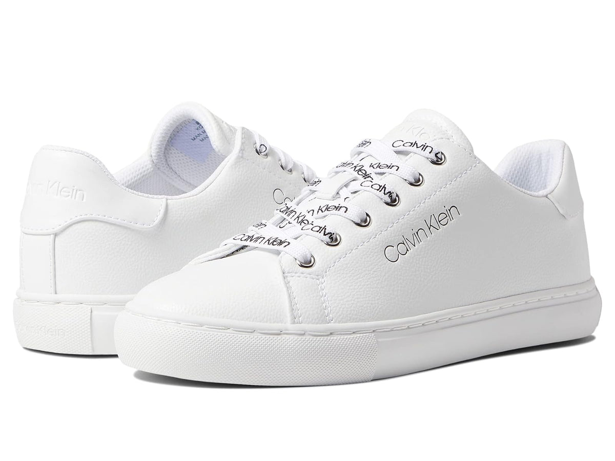 Calvin Klein tenis para mujer con cordones - 27.0 cm - blanco 1