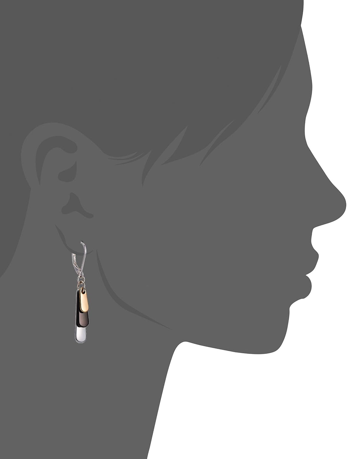 Nine West - arete de gota para mujer, accesorios de joyería de moda para uso diario y ocasión especial, aretes ligeros para looks de día y noche