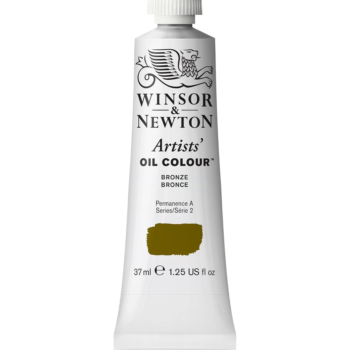 Winsor & Newton Artists' Oil Colour Pintura al Óleo Profesional, 37 ml - 37-ml Tube - Marrón (Bronze)