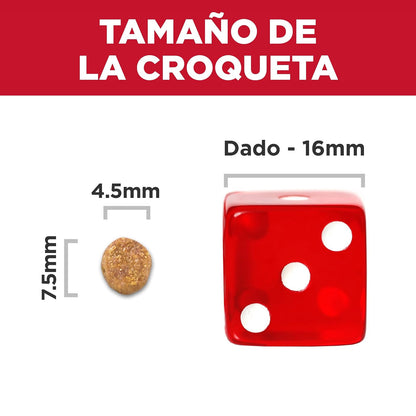 Hill's Science Diet Small Mini Perfect Weight Perro Adulto Pollo 5.7Kg | Croquetas Hill's para perro, pollo real, razas pequeñas, control de peso, músculos magros, fibras naturales de saciedad