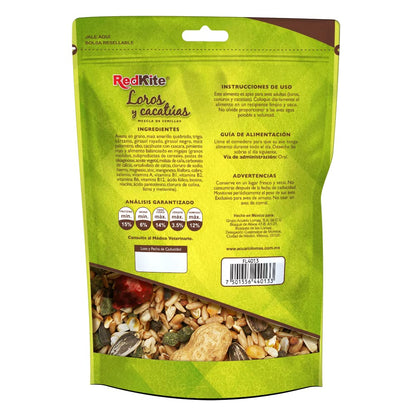 Red Kite Mezcla DE Semillas P/Loros Y CACATUAS 500 G (Paquete de 2)