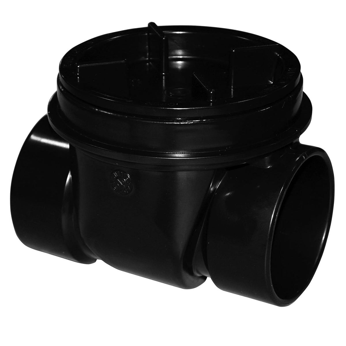 Oatey 43901 Válvula de Retroceso ABS 3 Pulgadas - Negro - 7,62cm