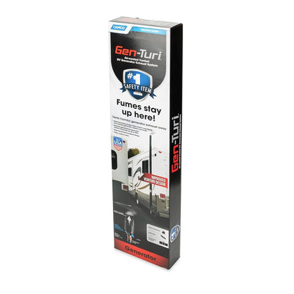 Camco Gen-Turi RV Generator Exhaust Venting System, Reduce Generator Fumes And Noise, Easy To Install And Disconnect (44461)