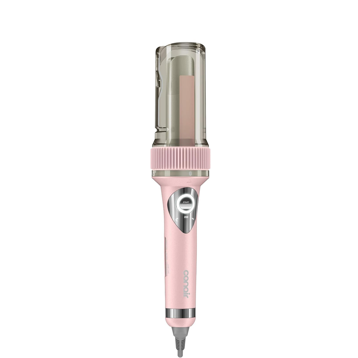 Conair Rizadora Automática de Cerámica, Barril 1 1/4", Azul Marino - Rosa