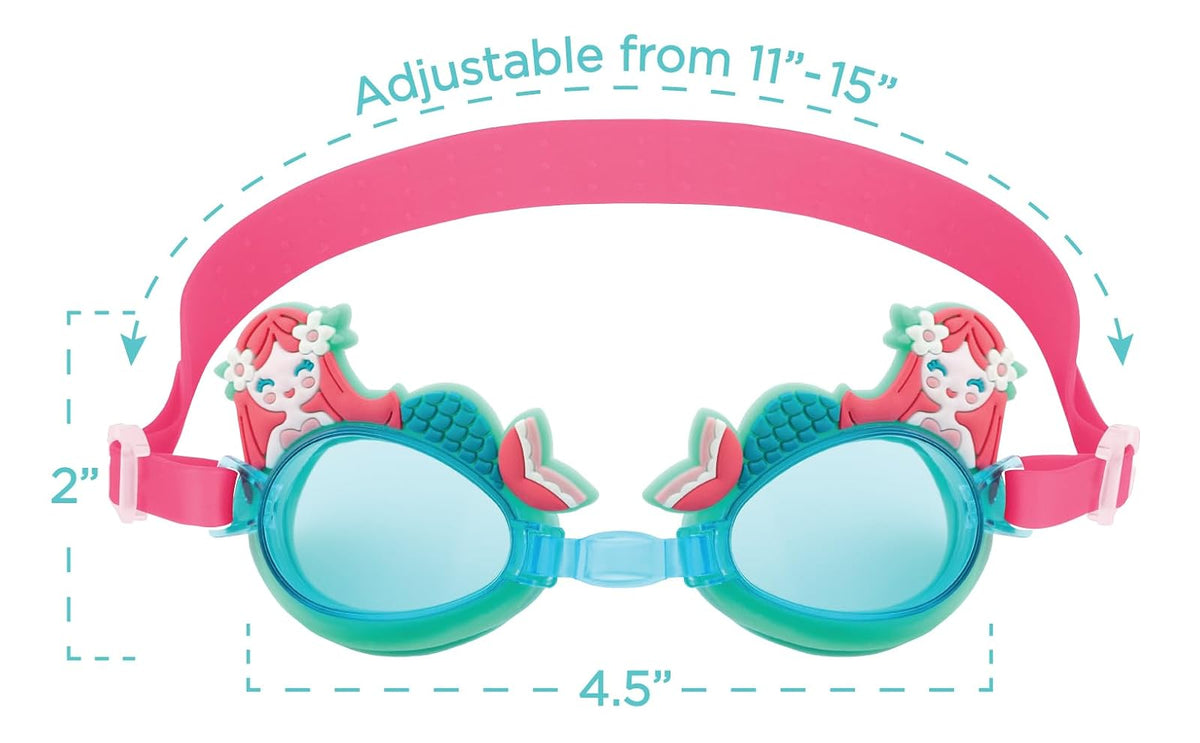 Stephen Joseph Swim Goggles anteojos de natación Niñas