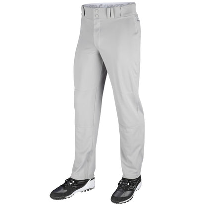 Champro pantalón juvenil de béisbol Triple Corona fondo abierto - Gris - CH - Béisbol