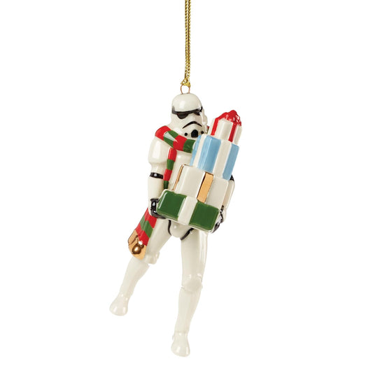 Lenox 894974 Star Wars Stormtrooper Ornamento, Navidad