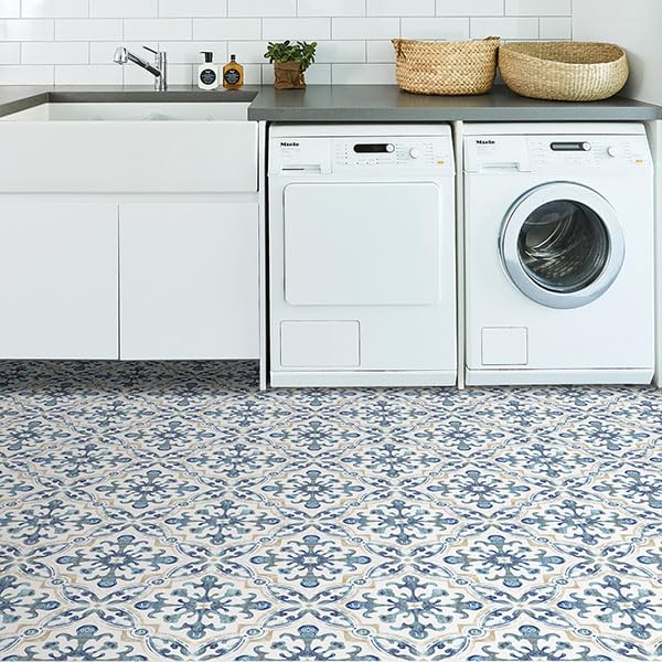 FloorPops - Azulejos de suelo toscano de 12 x 12 pulgadas (10 azulejos), (10 pies cuadrados/caja)
