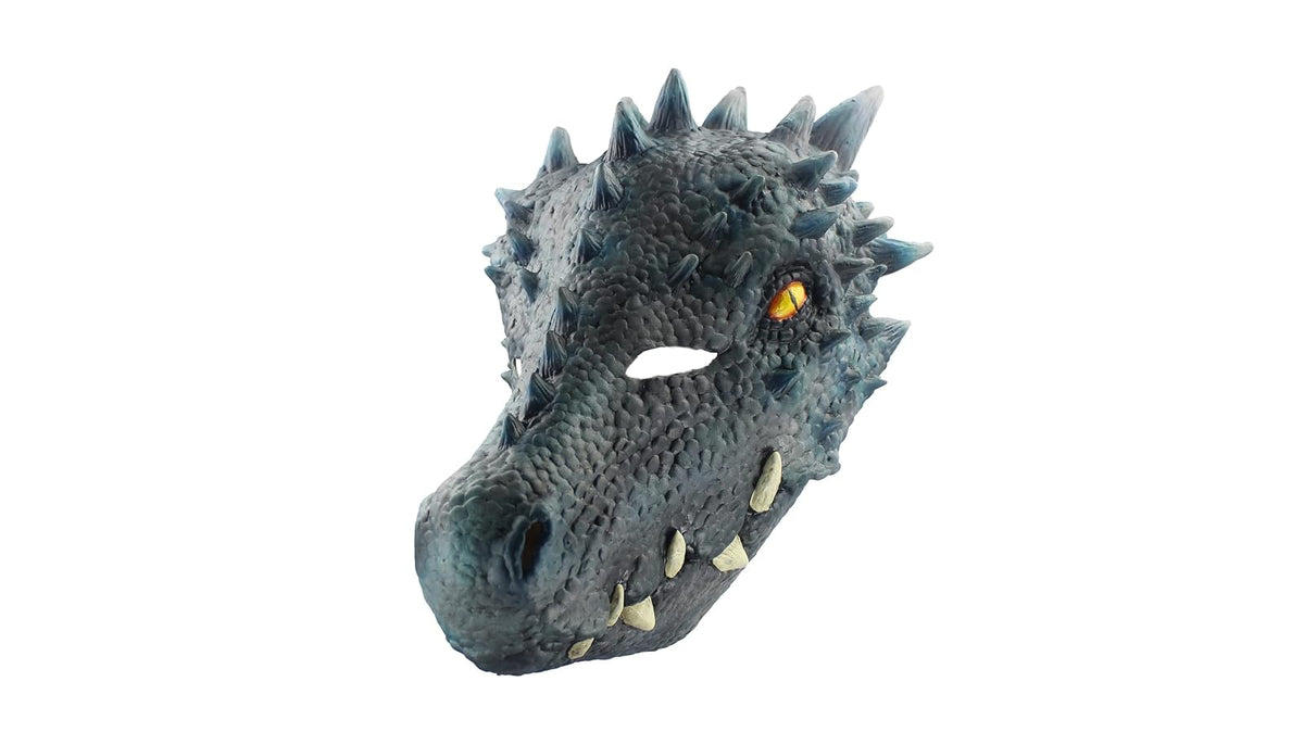 Máscara de látex de Winter Dragon, Máscaras de Dragones Animales Mitológicos por Ghoulish Productions Ideales para Halloween