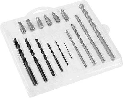 BLACK+DECKER Juego de Brocas y Puntas, 16 Piezas, BD0130CS