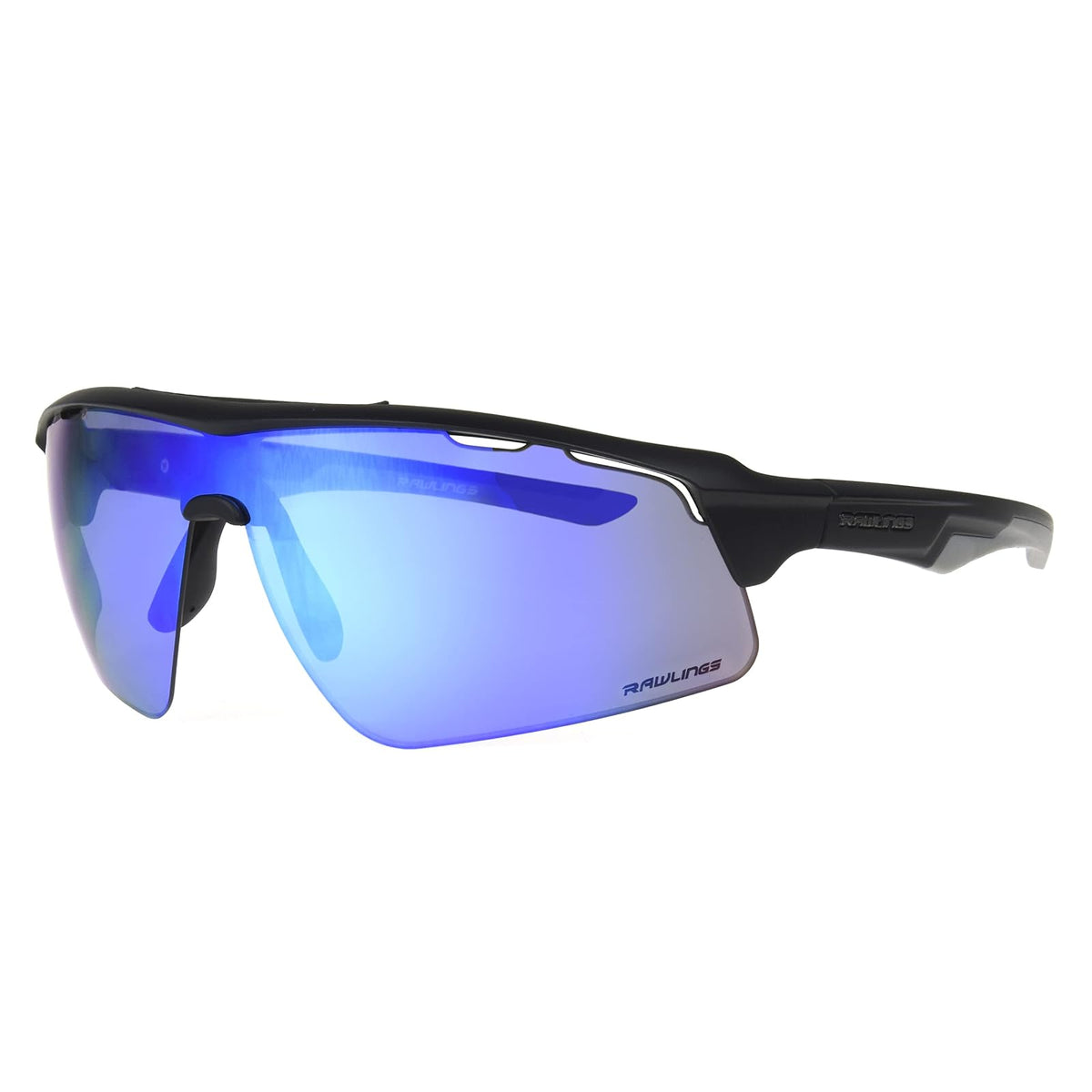 Rawlings anteojos de sol Flex para hombre, Negro mate, 65 mm