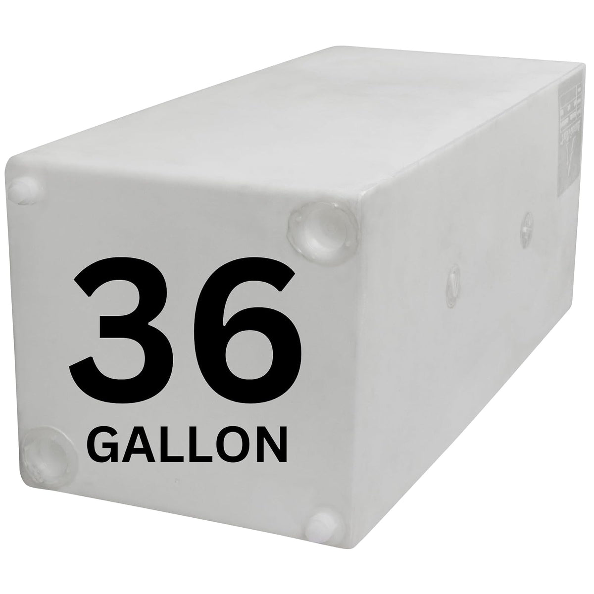 Ameri-Kart - Tanque de Agua Dulce RV de 36 galones, Tanque de Almacenamiento de Agua Potable para Beber, cocinar, Limpiar, ducharse, para campistas, remolques, autocaravanas, caravanas, Forma de - cubeta - 36 Gallon
