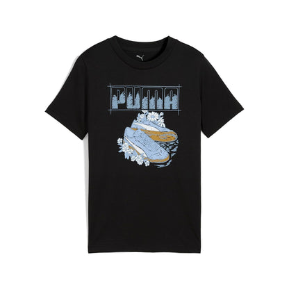PUMA Graphic Sneaker Playera Niña - 140 - Negro