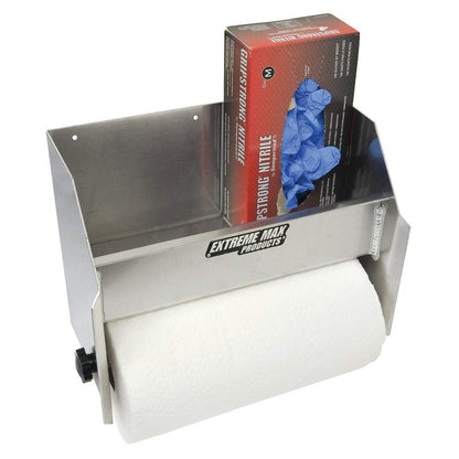 Extreme Max 5001.6035 - Organizador de Aluminio para Limpieza de Mano para Remolque de Carreras Cerrado, Tienda, cochera, Almacenamiento