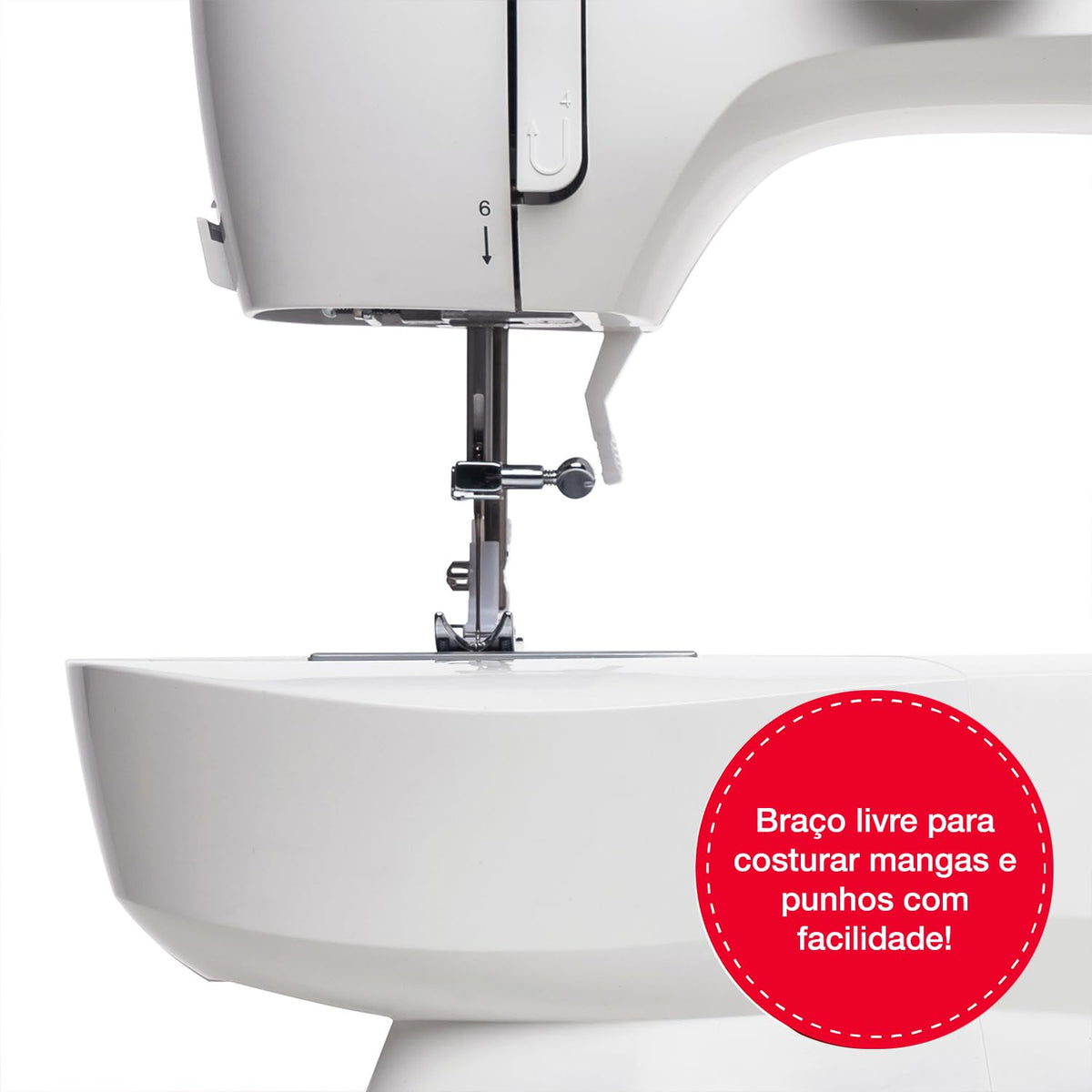 SINGER® M1605 Máquina de Coser Mecánica 6 Puntadas Ideal Para Principiantes | Ojal cuatro pasos, estructura metálica, uso doméstico, costura fácil, adecuada quienes recién comienzan a practicar cada día