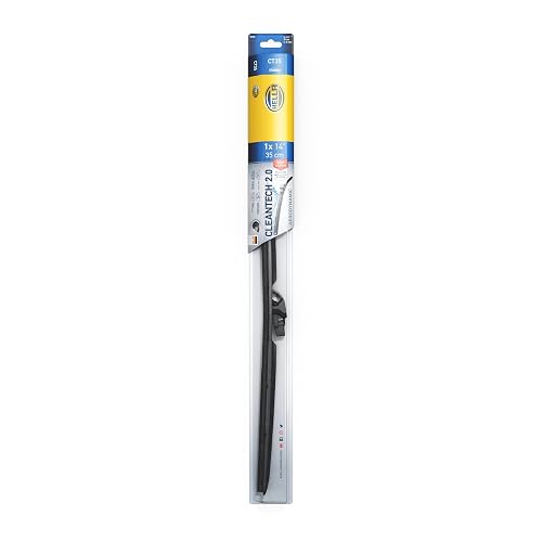 Hella 358054141 Cleantech limpiaparabrisas 14" solo 1 Pack, 14''