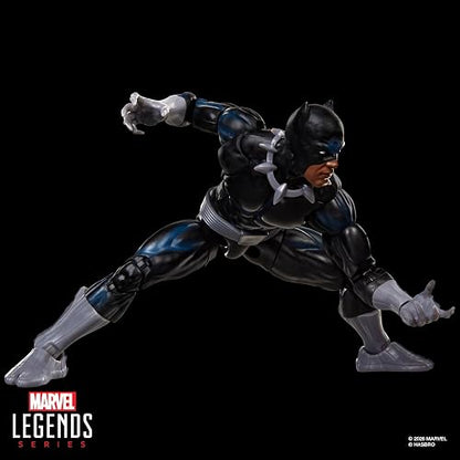 Marvel Legends Series, Marvel Super Heroes y Magic: The Gathering, Pantera Negra, Figura de 15 cm con Carta Exclusiva Metalizada de colección para el Juego