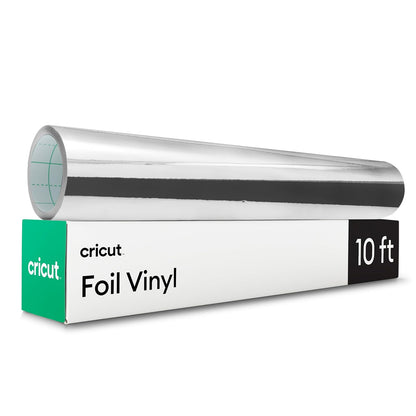 Cricut Vinilo Metálico Foil para Manualidades - Plata