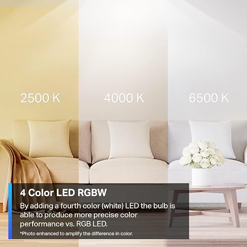 TP-Link Tapo - Bombillas inteligentes Wi-Fi (Tapo L530E), multicolor, cambio a todo color, regulables, compatibles con Alexa y Google Home, no requiere concentrador, paquete de 2