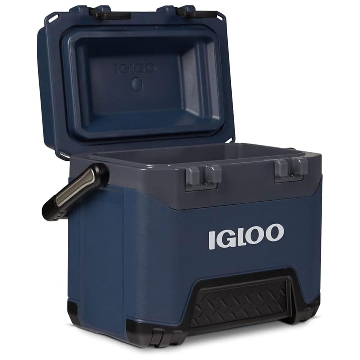 Igloo BMX - Enfriador de 25 Cuartos con tecnología Cool Riser - RUGGED azul