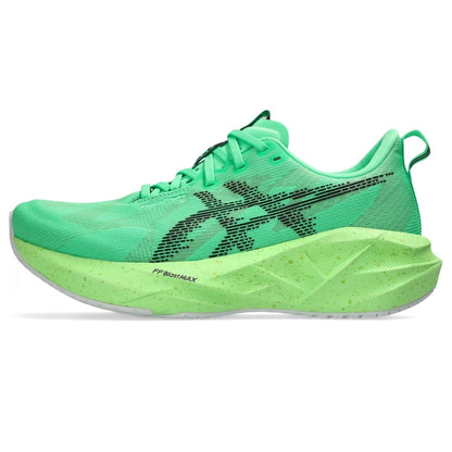 ASICS Novablast 5 TR Tenis para Correr Hombre - 26.5 cm - VITAL GREEN - BLACK