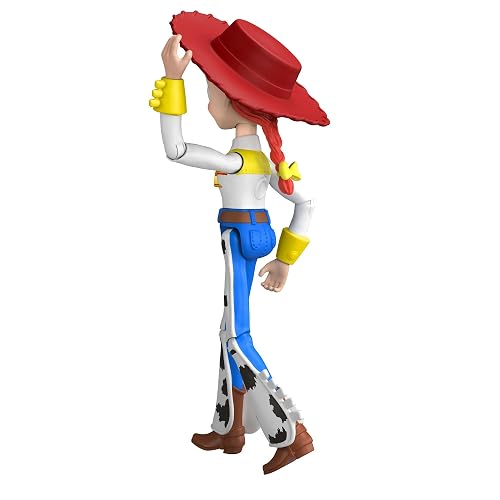 Pixar Project Target Figura De Acción Jessie, Inspirada En Toy Story, con Movimiento Realista Y Detalles Vaqueros, para Niños De 3 Años En Adelante