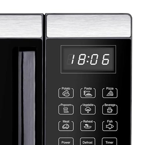 Horno de Microondas Westinghouse, Capacidad de 0.7 Pies Cúbicos, Color Negro, Modelo WKMWW2008