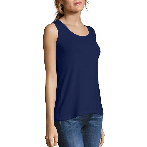 Hanes Playera de algodón Camisa para Mujer