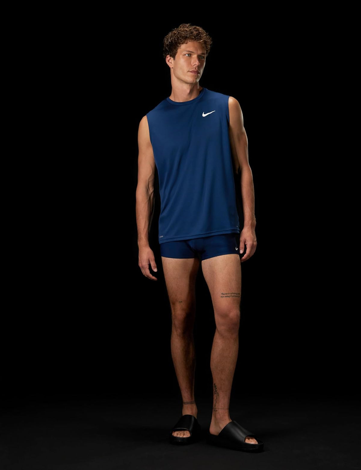 Nike - Protector de erupción Unisex para Adultos, sin Mangas Hydroguar