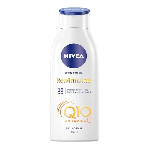 NIVEA Crema Corporal Humectante y Reafirmante Q10 (400 ml) - 48 Horas de Humectación Profunda con Vitamina C para una Piel Visiblemente Más Firme - Ideal para Piel Normal