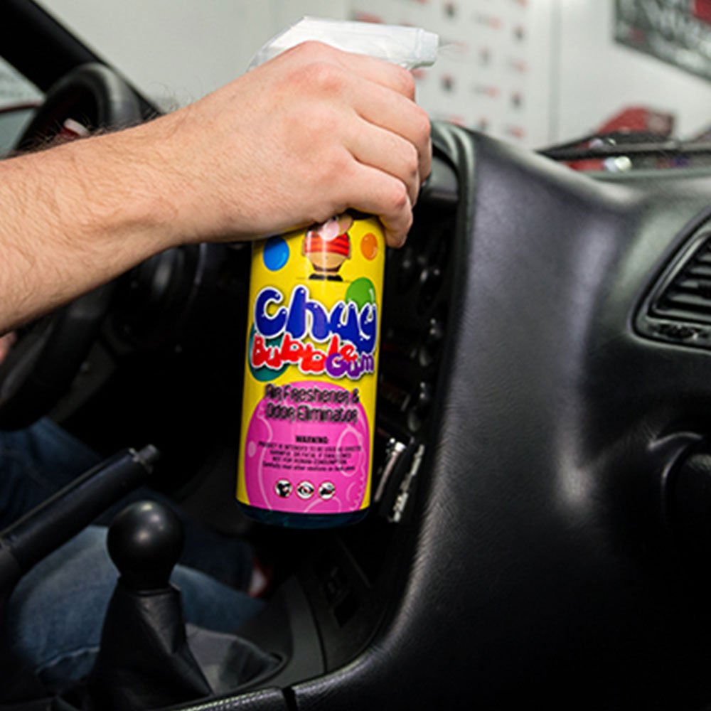 Chemical Guys Air_221_04 Chuy Bubble Gum - Ambientador y eliminador de Oder de Alta Calidad, Aroma a chicles (Ideal para Automóviles, Camiones, SUV, vehículos recreativos y más) 4 onzas líquidas