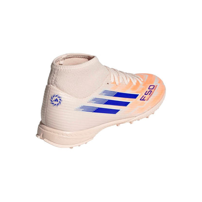 adidas F50 Sparkfusion Club Tacos de Futbol para Mujer, Color Naranja de Adulto