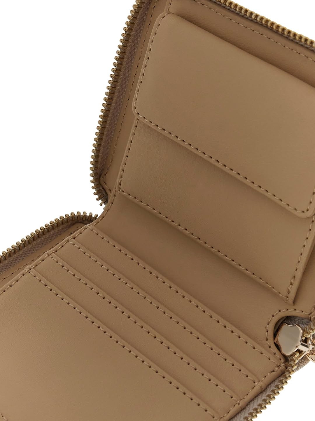 GUESS CARTERA LAUREL II SLG SMALL ZIP AROUND MUJER BLANCO ESTAMPADO SG7459137-BNN