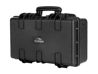 Monoprice 12182 Estuche Universal para cámara fotográfica Estuche Duro, Negro, 20.28 litros