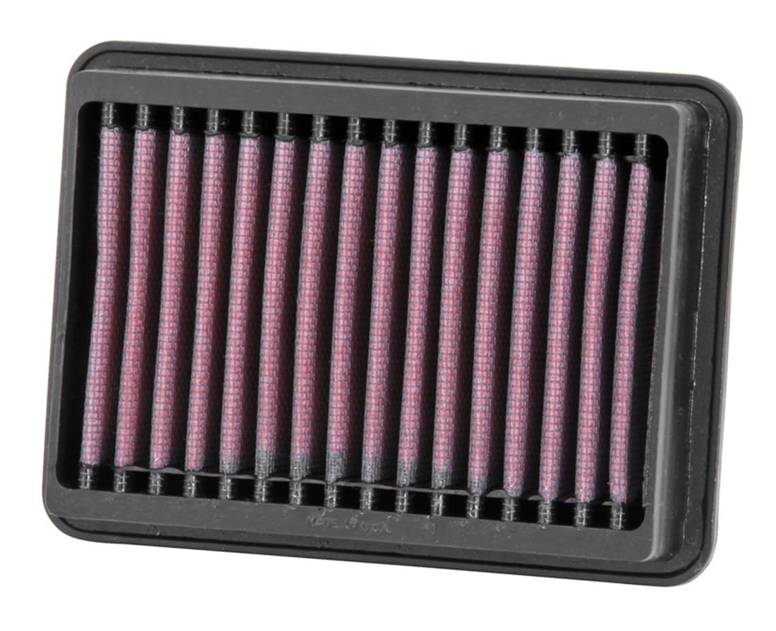 K&N Filtro de aire del motor: alto rendimiento, filtro de aire Powersport: compatible con YAMAHA 2006-2017 (XV1900, Midnight Star, XV19C, Raider, Bullet Cowl, Roadliner S, Stratoliner Deluxe, SCL, Midnight) YA-1906