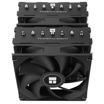 Thermalright Phantom Spirit 120SE Enfriador de aire para CPU, 7 tubos de calor, ventiladores duales TL-C12B V2 PWM de 120 mm, tecnología AGHP 4.0, rodamiento S-FDB, para AM4/AM5/Intel lga1851/1700