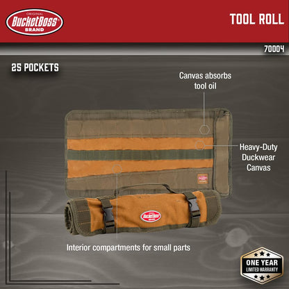 Bucket Boss® 70004 Estuche enrollable para herramientas